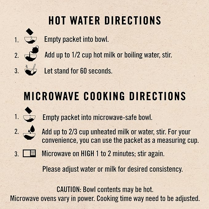 Quaker Instant Oatmeal, High Fiber 2 Flavor Variety (32 Pack)