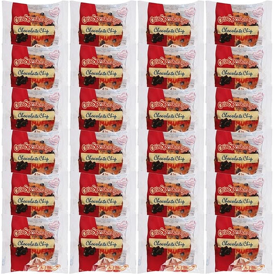 Otis Spunkmeyer Chocolate Chip Muffins Individually Wrapped, 4 Ounce, 24 Count Case