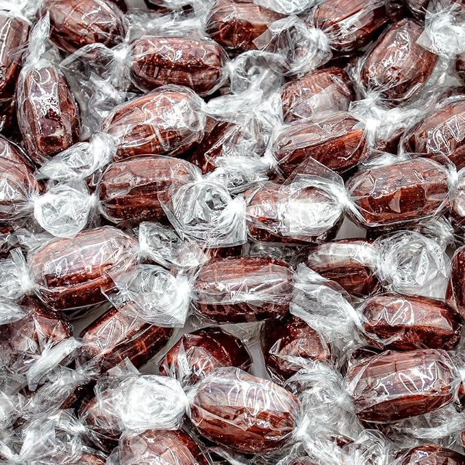 ROOT BEER BARRELS Hard Candy 1 lb – Bulk Bag, Old Fashioned Candies, Original Flavor, Individually Wrapped (66 Pieces)