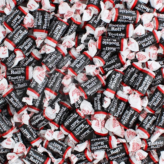 Chocolate Mini Rolls - Bulk Tootsee Candy, Individually Wrapped Mini Bites Midgees (4 Pound)