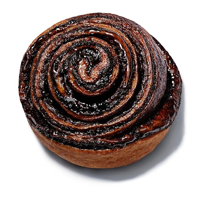 Stern’s Bakery Chocolate Swirl | 18 Individually Wrapped Chocolate Pastries |3 Oz Breakfast Danish Pastries | Vending Machine Snacks | Lunchbox Snacks | Dairy Free | Nut Free Snacks