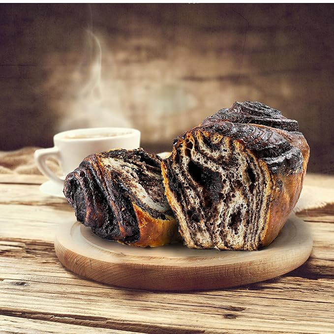 Stern’s Bakery Chocolate Babka Cake | Coffee Cake, Artisan Breakfast Pastries | Holiday Food Gift- Christmas Thanksgiving | Kosher, Dairy Free, Nut Free