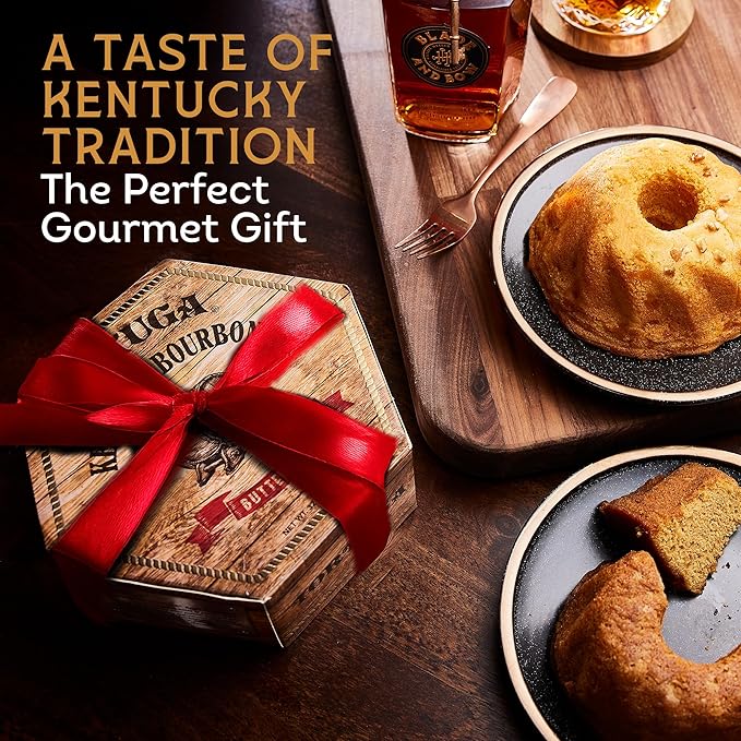 TORTUGA Kentucky Bourbon Cake - 16 oz. - Case of 20 - Gourmet Gift for Food Gift Basket, Snack Gift Basket, Birthday Gifts, and Bakery Desserts - Great Mini Cakes for Delivery