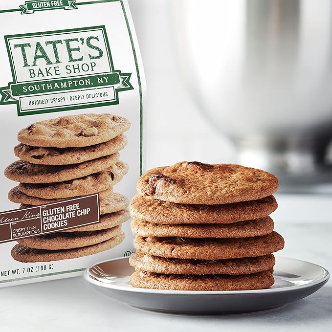 Tate's Bake Shop Gluten Free Chocolate Chip Cookies, 12-7 Ounce Bags, 12Count