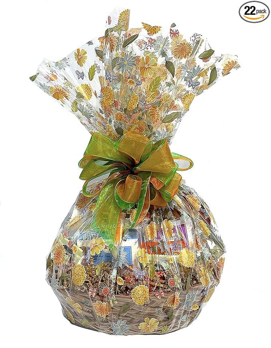 Hand-Crafted 22 Piece customizable chocolate gift basket of gourmet chocolates, cookies, and crunches. Tasty treats selected for businesses, clients, employees, birthdays, thank you and more!