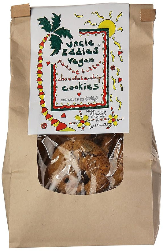 Uncle Eddie's Vegan, Peanut Butter Chocolate Chip Cookie, 12 oz