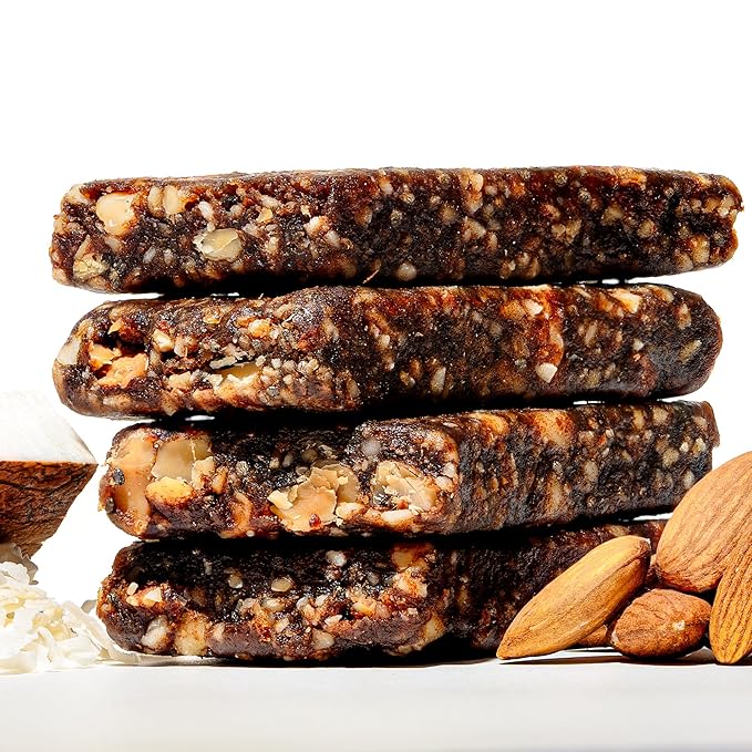 JONESBAR Organic Plant Based Protein Bars | Coconut Almond | Fruit & Nut Bar, Kosher, Gluten Free, Paleo Breakfast Bars, School Snacks, Vegan Snack & Healthy Snacks for Adults and Kids (Pack of 12)