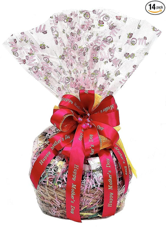 Hand-Crafted 14 Piece customizable chocolate gift basket of gourmet chocolates, cookies, and crunches. Tasty treats selected for businesses, clients, employees, birthdays, thank you and more!