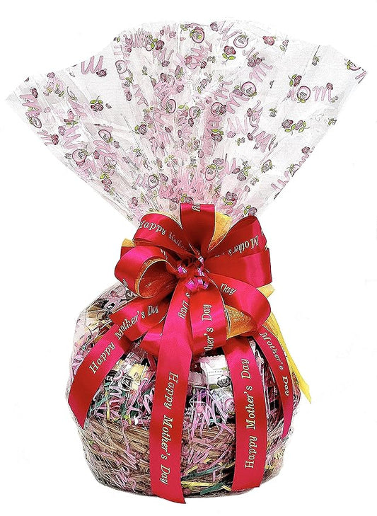 Hand-Crafted 28 Piece customizable chocolate gift basket of gourmet chocolates, cookies, and crunches. Tasty treats selected for businesses, clients, employees, birthdays, thank you and more!