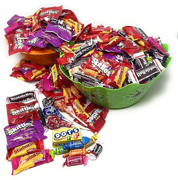 Ultimate Sampler Special Bulk Candy Mix 11.25 Lb Starbursts FaveReds And Skittles Original And Wild Berry Tootsie Rolls Juniors Tootsie Snack Bars Tootsie Mini Dots Tootsie Pops Fruit Rolls 450+ Ct (180.4 Oz)