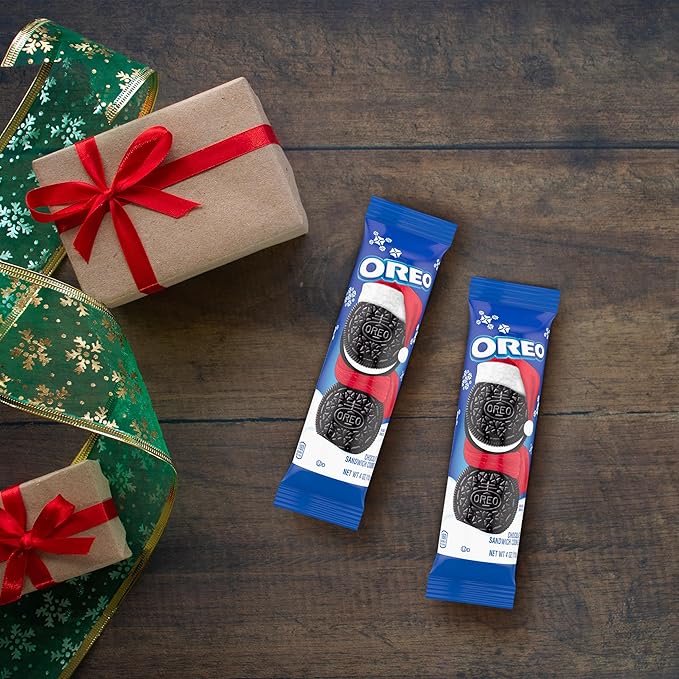OREO Chocolate Sandwich Cookies, Holiday Cookies, 4 oz Stocking Stuffer Pack