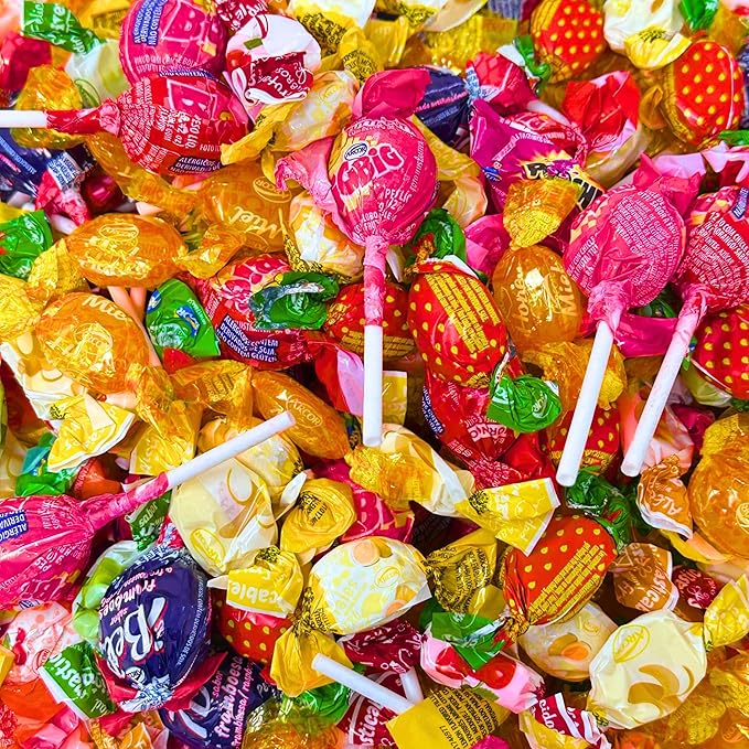 Ultimate Party Mix 10 Lb Bulk Candy Variety Chewy & Hard Candies, Lollipops, Fruit Chews Assorted Fruity Flavors Fun Size Sampler 160 oz