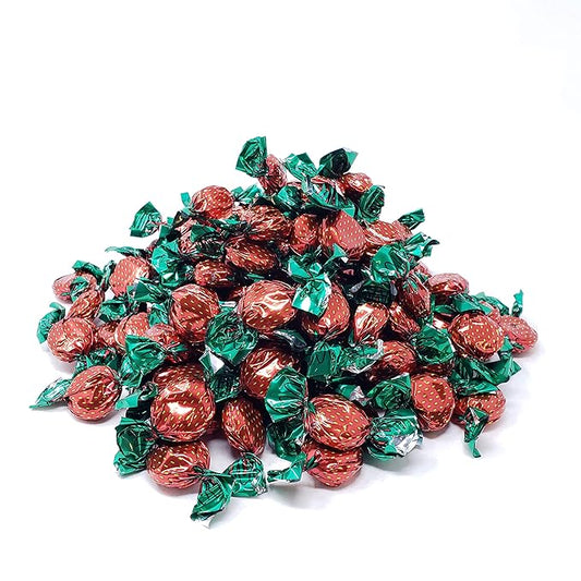 Candy Retailer Strawberry Filled Bon Bons Hard Candy 1 Lb