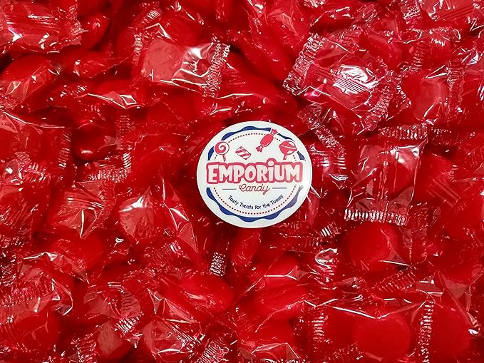 Cinnamon Discs - 2 lbs of Fresh Delicious Individually Wrapped Hard Candy