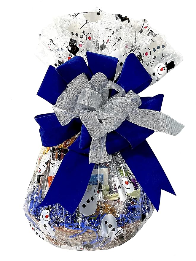 Hand-Crafted 28 Piece customizable chocolate gift basket of gourmet chocolates, cookies, and crunches. Tasty treats selected for businesses, clients, employees, birthdays, thank you and more!