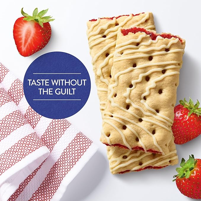 Special K Bar Pastry Crisps, Breakfast Bars, 100 Calorie Snacks, Strawberry (8 Boxes, 96 Count)