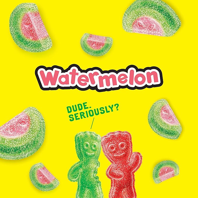 SOUR PATCH KIDS Watermelon Soft & Chewy Candy, 12- 5 oz Bags