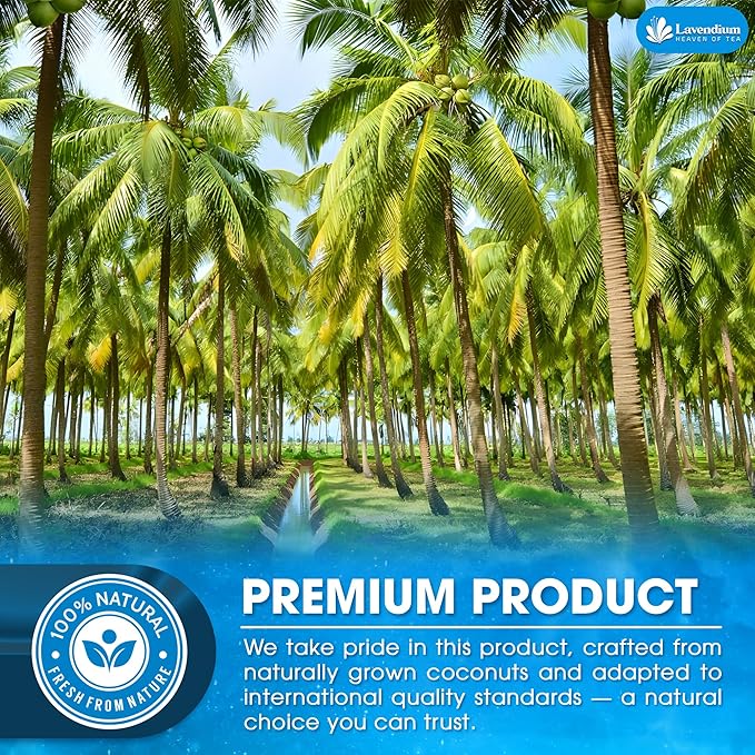 20oz (1.25 lbs) Coconut Milk Powder, 100% Natural, Unsweetened, Perfect for Cake, Coffee, Tea, Creamer Alternative, No Additives, No Gluten, Vegetarian