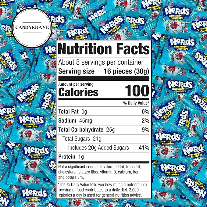 Very Berry Gummy Clusters - 2 lbs Individually Wrapped Candy Pack - 46 Pieces - Classic & Delicious Gummy Candy for Back-to-School Party, Movie Nights, Birthdays, Pantry & Baby Showers