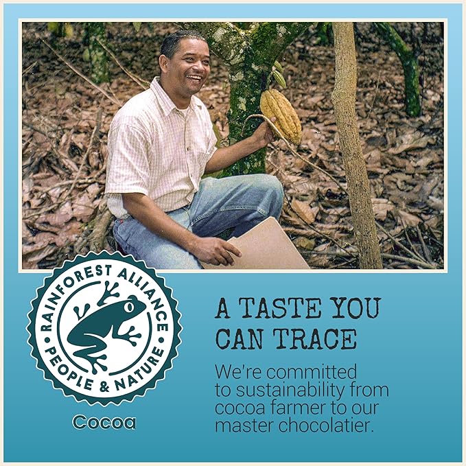 Chocolove Hawaiian Sea Salt Dark Chocolate Bars | 72% Cocoa | Rich and Intense Flavor | Made with Premium Belgium Chocolate | Non-GMO & Gluten-Free, 3.2 oz Bar (12 Pack)