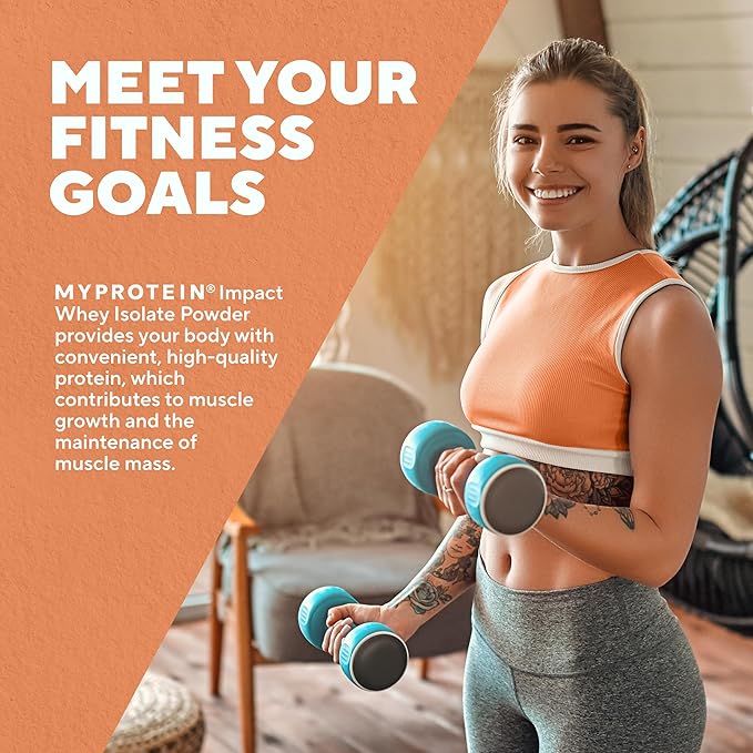 Myprotein Impact Whey Protein Isolate, 5.5 Lbs (79 Servings) Chocolate Milkshake, 25g Protein, 3.5g Glutamine & 6g BCAA Per Serving, Protein Shake for Muscle Strength & Recovery