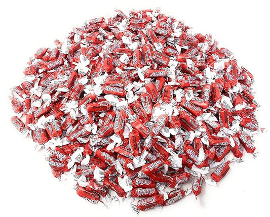 Bulk Fruit Punch Flavor Tootsie Roll Frooties Chewy Red American Taffies Candy Individually Wrapped In Resealable Assortit Bag 5 Lb 735+pcs (80-Oz) - Made In USA