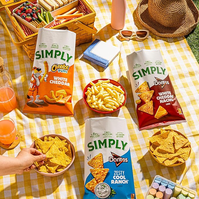 Simply, Doritos & Cheetos Mix Variety Pack, 0.875 Ounce (Pack of 36)