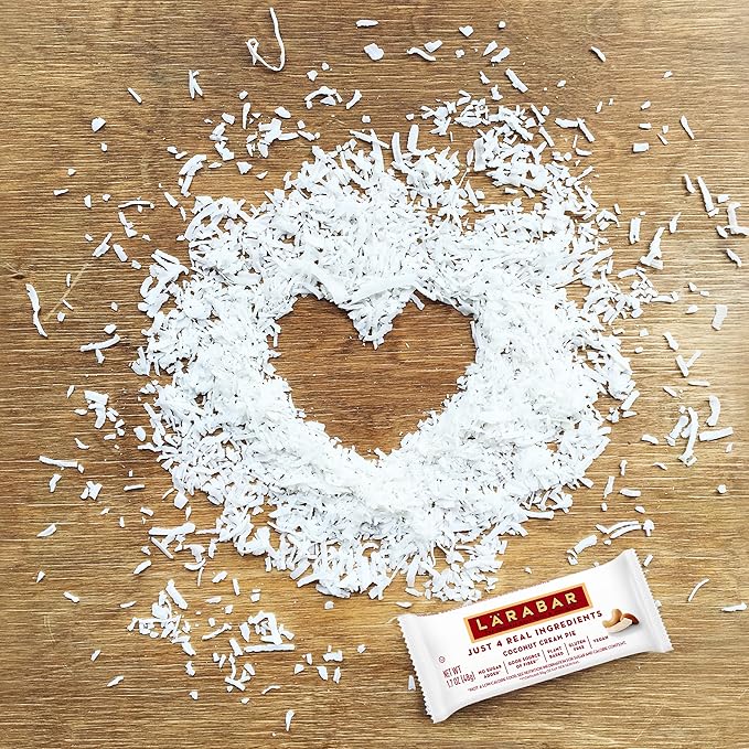 Larabar Coconut Cream Pie, Gluten Free Vegan Fruit & Nut Bar, 16 Ct