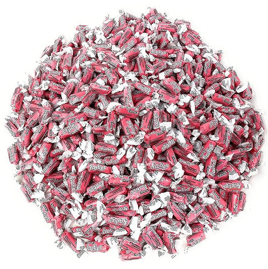 Bulk Strawberry Lemonade Flavor Tootsie Roll Frooties Chewy Pink American Taffies Candy Individually Wrapped In Resealable Assortit Bag 5 Lb 735+pcs (80-Oz) Made In USA